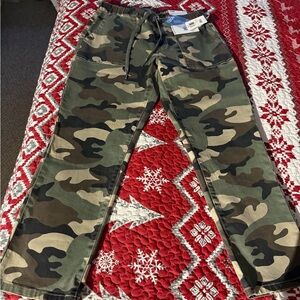 YMI camo crop pants